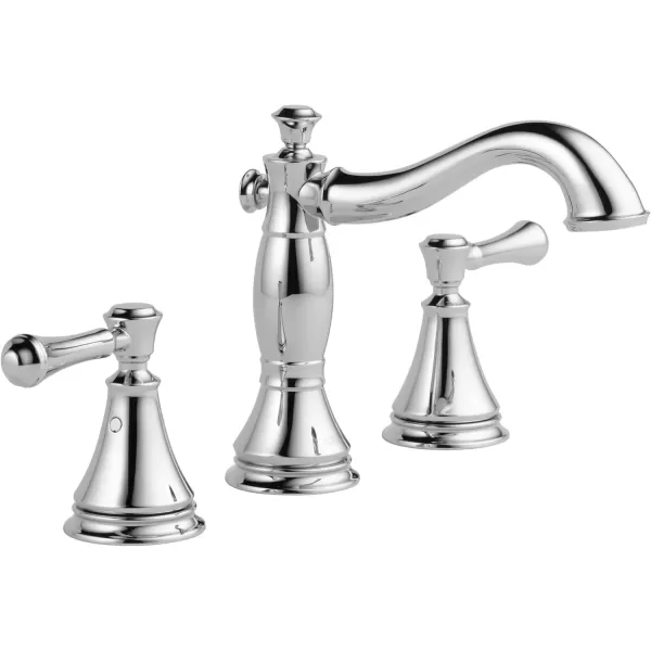 imageDelta Faucet Cassidy Pull Down Bathroom Faucet Brushed Nickel Widespread Bathroom Faucet 3 Hole Bathroom Sink Faucet with Magnetic Docking Stainless 3597SSPDDSTChrome