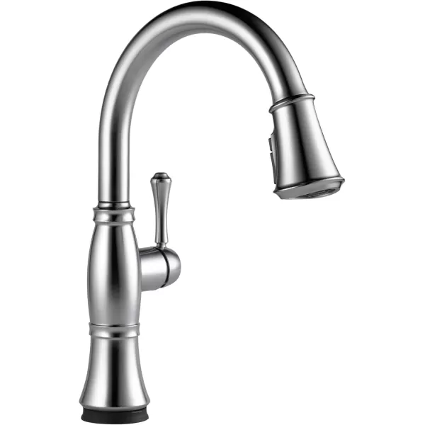 imageDelta Faucet Cassidy Touch Kitchen Faucet Brushed Nickel Kitchen Faucets with Pull Down Sprayer Kitchen Sink Faucet Delta Touch2O Technology Lumicoat Arctic Stainless 9197TARPRDST
