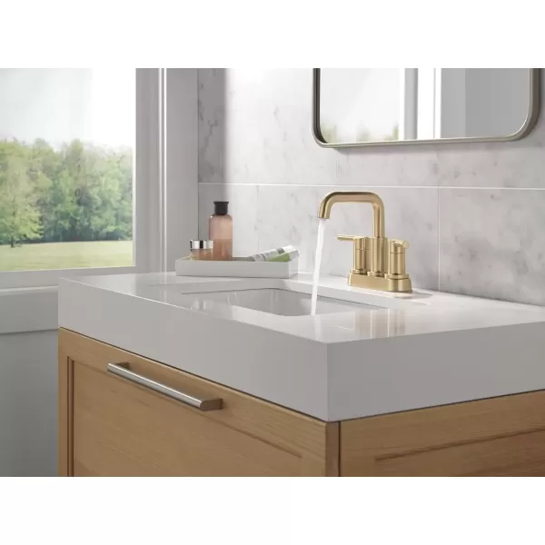imageDelta Faucet Nicoli Centerset Bathroom Faucet Brushed Nickel 2Handle Bathroom Faucet Delta Bathroom Sink Faucet Brushed Nickel 3Hole Bathroom Faucet Stainless 25849LFSSChampagne Bronze