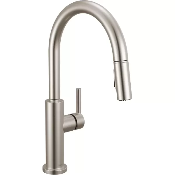 imageDelta Faucet Nicoli Kitchen Faucet with Pull Down Sprayer Champagne Gold Kitchen Sink Faucet Modern Kitchen Faucet Kitchen Faucet Sprayer Single Hole Kitchen Faucet Champagne Bronze 19867LFCZStainless