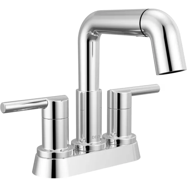 imageDelta Faucet Nicoli PullDown Centerset Bathroom Faucet Chrome Bathroom Sink Faucet Bathroom Faucet with Pull Out Sprayer 3Hole Bathroom Faucet Chrome 25849LFPDChrome
