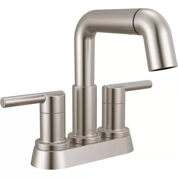 imageDelta Faucet Nicoli PullDown Centerset Bathroom Faucet Chrome Bathroom Sink Faucet Bathroom Faucet with Pull Out Sprayer 3Hole Bathroom Faucet Chrome 25849LFPDStainless