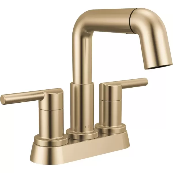 imageDelta Faucet Nicoli PullDown Centerset Bathroom Faucet Chrome Bathroom Sink Faucet Bathroom Faucet with Pull Out Sprayer 3Hole Bathroom Faucet Chrome 25849LFPDChampagne Bronze