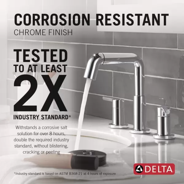 imageDelta Faucet Nicoli PullDown Widespread Bathroom Faucet Gold Bathroom Sink Faucet Bathroom Faucet with Pull Out Sprayer 3Hole Bathroom Faucet Champagne Bronze 35849LFCZPDChrome
