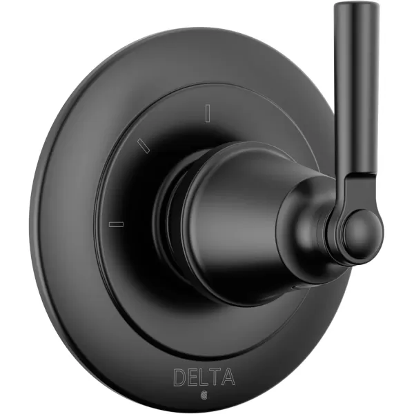 imageDelta Faucet Saylor Gold 3Setting Shower Handle Diverter Trim Kit Diverter Valve Trim Kit Shower Diverter Kit Champagne Bronze T11835CZ Valve Not IncludedMatte Black