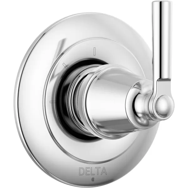 imageDelta Faucet Saylor Gold 3Setting Shower Handle Diverter Trim Kit Diverter Valve Trim Kit Shower Diverter Kit Champagne Bronze T11835CZ Valve Not IncludedChrome