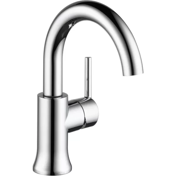 imageDelta Faucet Trinsic Pull Down Bathroom Faucet Bathroom Pull Out Faucet Black Single Hole Bathroom Faucet with Pull Down Sprayer Bathroom Sink Faucet Magnetic Docking Matte Black 559HARBLPDDSTChrome