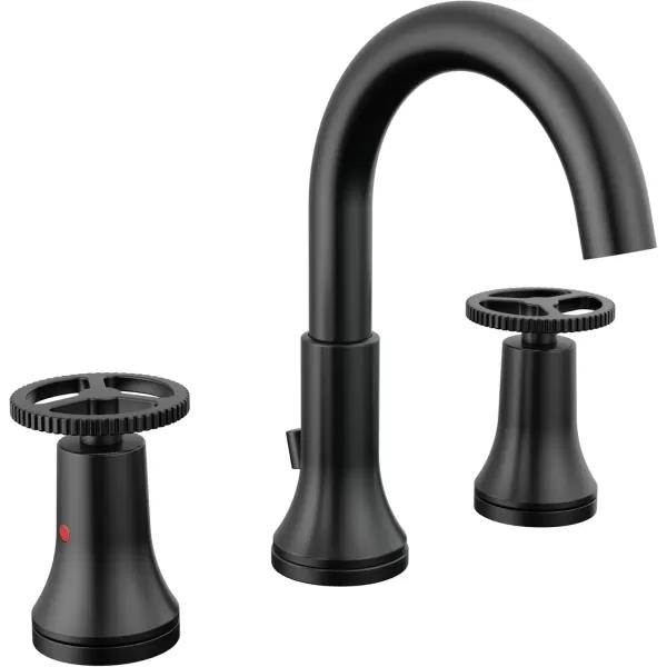 imageDelta Faucet Trinsic Pull Down Bathroom Faucet Bathroom Pull Out Faucet Brushed Nickel Widespread Bathroom Faucet 3 Hole Bathroom Sink Faucet with Magnetic Docking Stainless 3558SSPDDSTMatte Black