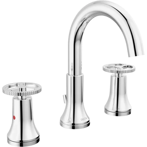 imageDelta Faucet Trinsic Pull Down Bathroom Faucet Bathroom Pull Out Faucet Brushed Nickel Widespread Bathroom Faucet 3 Hole Bathroom Sink Faucet with Magnetic Docking Stainless 3558SSPDDSTChrome