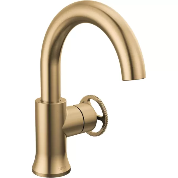 imageDelta Faucet Trinsic Pull Down Bathroom Faucet Bathroom Pull Out Faucet Gold Single Hole Bathroom Faucet with Pull Down Bathroom Sink Faucet Magnetic Docking Champagne Bronze 558HARCZPDDSTChampagne Bronze