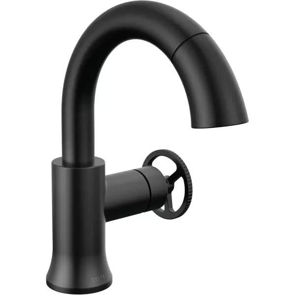 imageDelta Faucet Trinsic Pull Down Bathroom Faucet Bathroom Pull Out Faucet Gold Single Hole Bathroom Faucet with Pull Down Bathroom Sink Faucet Magnetic Docking Champagne Bronze 558HARCZPDDSTMatte Black