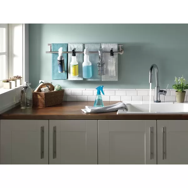 imageDelta Faucet Trinsic Touch Bar Faucet with Touchless Technology Bar Faucet with Pull Down Sprayer Black Bar Sink Faucet Prep Sink Faucet Wet Bar Faucet Matte Black 9959TLBLDSTArctic Stainless