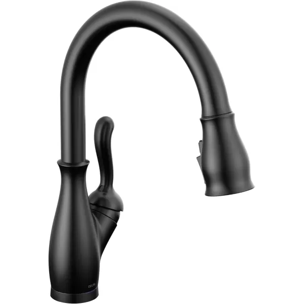 imageDELTA 9178TLBLDST Leland Kitchen Faucet Touch  Touchless Matte BlackMatte Black