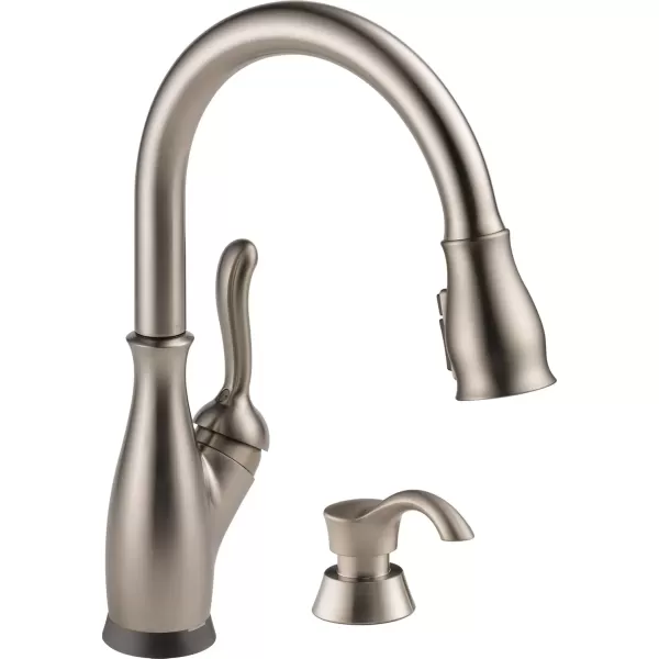 imageDELTA 9178TLDST Leland Kitchen Faucet Touch  Touchless ChromeSpotShield Stainless
