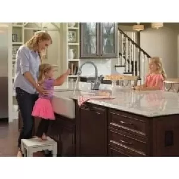 imageDELTA 9178TLDST Leland Kitchen Faucet Touch  Touchless ChromeSpotShield Stainless
