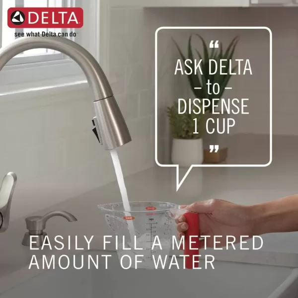imageDELTA 9178TLDST Leland Kitchen Faucet Touch  Touchless ChromeVenetian Bronze