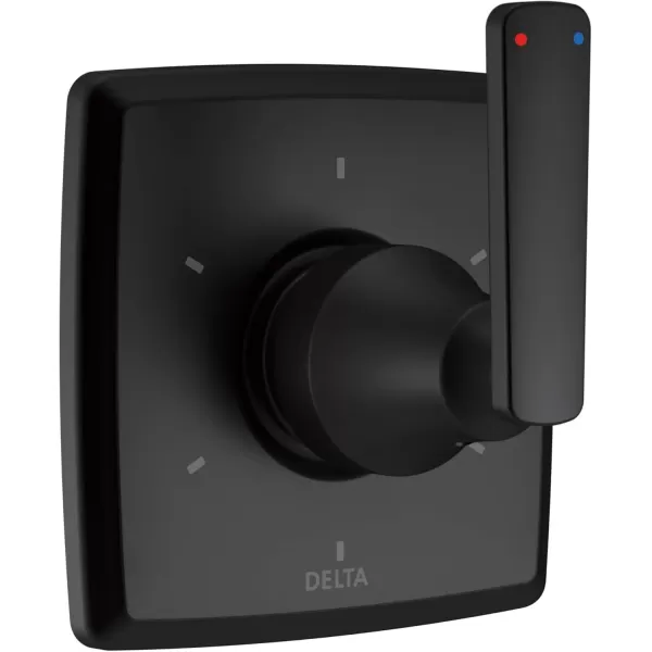 imageDELTA FAUCET T11964BL Ashlyn 6Setting 3Port Trim Diverter Matte BlackMatte Black