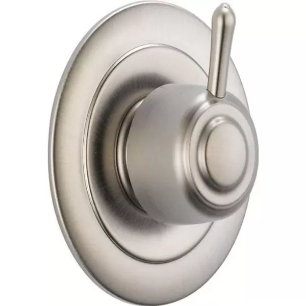 imageDelta Faucet 3Setting Shower Handle Diverter Trim Kit Diverter Valve Trim Kit Oil Rubbed Bronze 3 Way Shower Diverter Delta Diverter Trim Venetian Bronze T11800RB Valve Not IncludedStainless