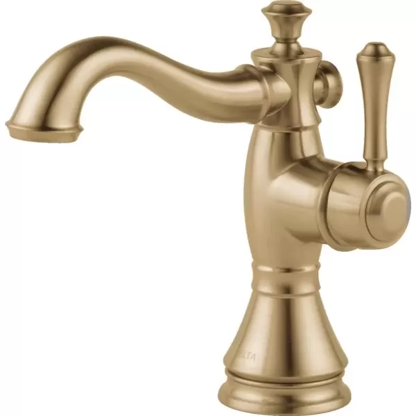 imageDelta Faucet Cassidy Pull Down Bathroom Faucet Bathroom Pull Out Faucet Chrome Single Hole Bathroom Faucet with Pull Down Sprayer Bathroom Sink Faucet with Magnetic Docking Chrome 597PDDSTChampagne Bronze