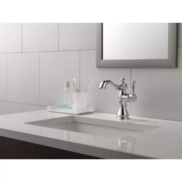 imageDelta Faucet Cassidy Pull Down Bathroom Faucet Bathroom Pull Out Faucet Chrome Single Hole Bathroom Faucet with Pull Down Sprayer Bathroom Sink Faucet with Magnetic Docking Chrome 597PDDSTStainless