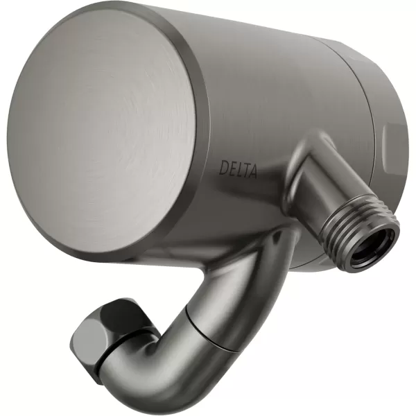imageDelta Faucet Clarifi Premium Shower Filter Attachment with Filter Shower Water Filter Shower Head Filter Matte Black 5SF100BLBlack Stainless