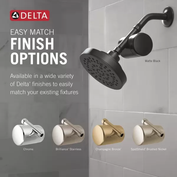 imageDelta Faucet Clarifi Standard Shower Filter Attachment with Filter Shower Water Filter Shower Head Filter Champagne Bronze 7SF100CZSpotShield Nickel
