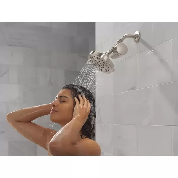 imageDelta Faucet Clarifi Standard Shower Filter Attachment with Filter Shower Water Filter Shower Head Filter Champagne Bronze 7SF100CZStainless