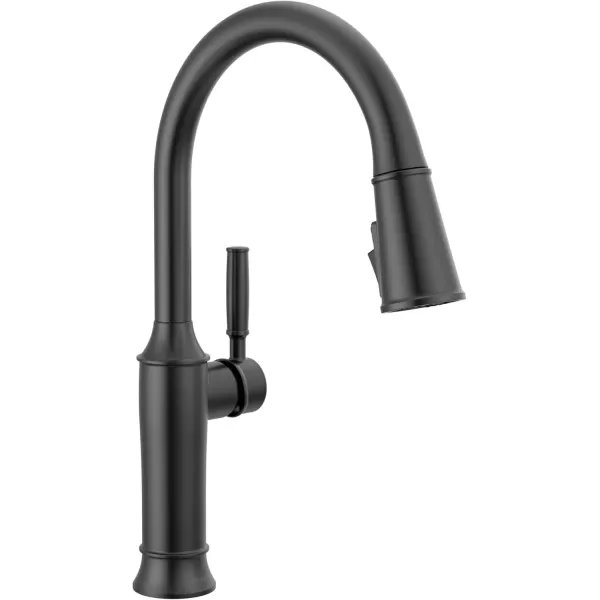 imageDelta Faucet Renaldi Touchless Kitchen Faucet with Touch Technology Gold Kitchen Sink Faucet Delta ProClean Kitchen Faucet Pull Down Kitchen Faucet Lumicoat Champagne Bronze 9184TLCZPRDSTMatte Black