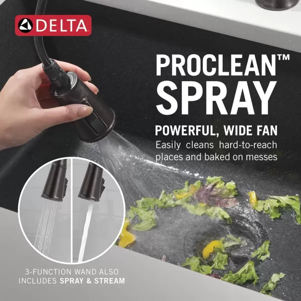 imageDelta Faucet Renaldi Touchless Kitchen Faucet with Touch Technology Gold Kitchen Sink Faucet Delta ProClean Kitchen Faucet Pull Down Kitchen Faucet Lumicoat Champagne Bronze 9184TLCZPRDSTVenetian Bronze