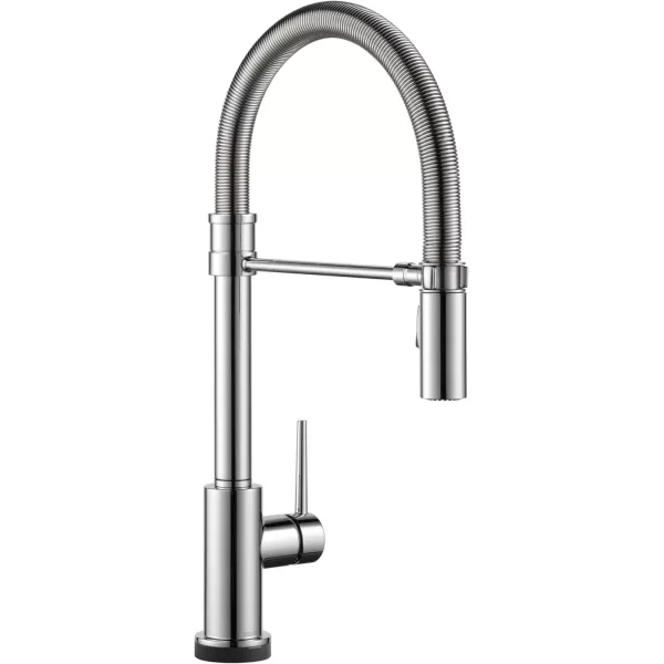 imageDelta Faucet Trinsic Touch Kitchen Faucet with Touchless Technology Chrome Commercial Style Kitchen Faucet Kitchen Faucets with Pull Down Sprayer Chrome 9659TLDST