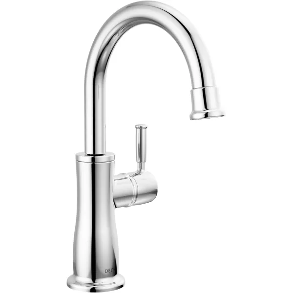 imageDELTA FAUCET 1960BLDST Traditional Beverage Faucet Matte BlackChrome