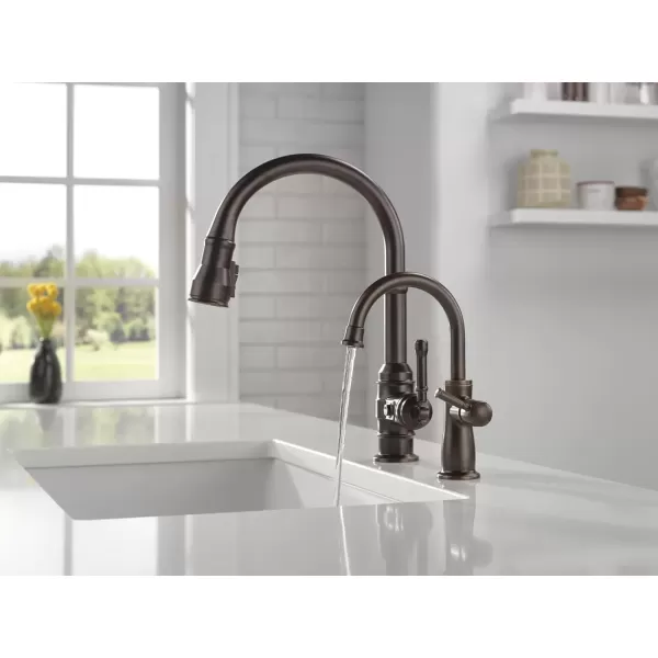 imageDELTA FAUCET 1960BLDST Traditional Beverage Faucet Matte BlackVenetian Bronze