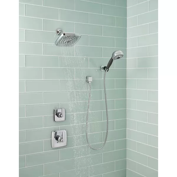 imageDelta Faucet Ashlyn 3Setting Shower Handle Diverter Trim Kit Diverter Valve Trim Kit Brushed Nickel 3 Way Shower Diverter Delta Diverter Trim Stainless T11864SS Valve Not IncludedChrome