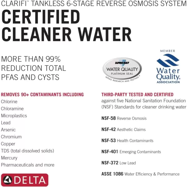 imageDelta Faucet Clarifi Remineralization Cartridge DWQ300300RO Filter