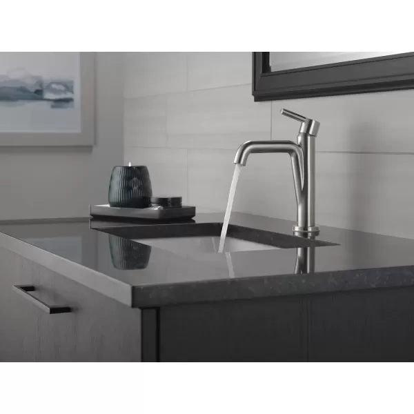 imageDelta Faucet Nicoli Gold Bathroom Faucet Single Hole Bathroom Faucet Single Handle Bathroom Faucet Champagne Bronze 15849LFCZStainless