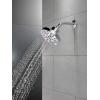 imageDELTA 52668BL UniversalShoweringComponents H2Okinetic 5Setting Raincan Shower Head Matte BlackBlack Stainless
