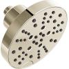 imageDELTA 52668BL UniversalShoweringComponents H2Okinetic 5Setting Raincan Shower Head Matte BlackPolished Nickel