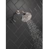 imageDELTA 52668BL UniversalShoweringComponents H2Okinetic 5Setting Raincan Shower Head Matte BlackStainless