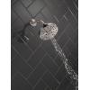 imageDELTA 52668BL UniversalShoweringComponents H2Okinetic 5Setting Raincan Shower Head Matte BlackStainless
