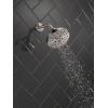 imageDELTA 52668BL UniversalShoweringComponents H2Okinetic 5Setting Raincan Shower Head Matte BlackStainless