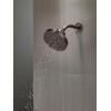 imageDELTA 52668BL UniversalShoweringComponents H2Okinetic 5Setting Raincan Shower Head Matte BlackVenetian Bronze