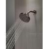 imageDELTA 52668BL UniversalShoweringComponents H2Okinetic 5Setting Raincan Shower Head Matte BlackVenetian Bronze