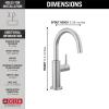 imageDELTA FAUCET 1930CZDST Contemporary Beverage Faucet Champagne BronzeArctic Stainless