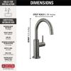 imageDELTA FAUCET 1930CZDST Contemporary Beverage Faucet Champagne BronzeBlack Stainless