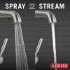 imageDelta Faucet Almari PullOut Kitchen Faucet Black Kitchen Faucets with PullOut Sprayer Kitchen Sink Faucet Faucet for Kitchen Sink with Magnetic Docking Matte Black 16943BLDSTStainless