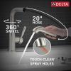 imageDelta Faucet Almari PullOut Kitchen Faucet Black Kitchen Faucets with PullOut Sprayer Kitchen Sink Faucet Faucet for Kitchen Sink with Magnetic Docking Matte Black 16943BLDSTStainless