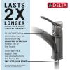 imageDelta Faucet Almari PullOut Kitchen Faucet Black Kitchen Faucets with PullOut Sprayer Kitchen Sink Faucet Faucet for Kitchen Sink with Magnetic Docking Matte Black 16943BLDSTChampagne Bronze