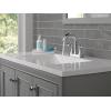 imageDelta Faucet Esato Matte Black Bathroom Faucet Centerset Bathroom Faucet Black Bathroom Sink Faucet Drain Assembly Included Matte Black 25897LFBLChrome