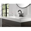 imageDelta Faucet Esato Matte Black Bathroom Faucet Centerset Bathroom Faucet Black Bathroom Sink Faucet Drain Assembly Included Matte Black 25897LFBLMatte Black