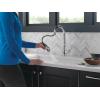 imageDelta Faucet Westville Matte Black Kitchen Faucet Black Kitchen Faucets with Pull Down Sprayer Kitchen Sink Faucet Faucet for Kitchen Sink Magnetic Docking Spray Head Matte Black 9110BLDSTChrome